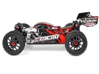 Team Corally Syncro Brushless 2WD RTR - Rood (voor 3S/4S lipo's)