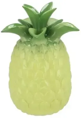 Daan Kromhout Design vaas keramiek pineapple tropical 18x28cm lime