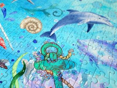 Deep Blue Sea Puzzel 1000 Stukjes