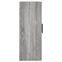 Hangkast 69,5x34x90 cm grijs sonoma eikenkleurig - thumbnail