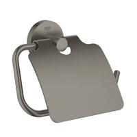 Toiletrolhouder GROHE Essentials Met Deksel Hard Graphite Geborsteld - thumbnail