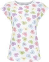 Katoenen pyjamashirt suikerhartjes Ringella - thumbnail