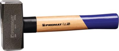 Promat/Tecwerk Vuisthamer | kopgewicht 1500 g | hickory steelbeschermhuls - 4000811244