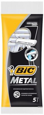 BIC Bic Wegwerpmesjes Men Metal - 5 stuks
