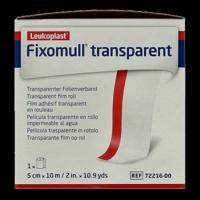 Fixomull Transparent 10m x 5cm 7221600 1 Stuks - thumbnail