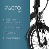 Pacto Six 20 inch Vouwfiets 6v - thumbnail