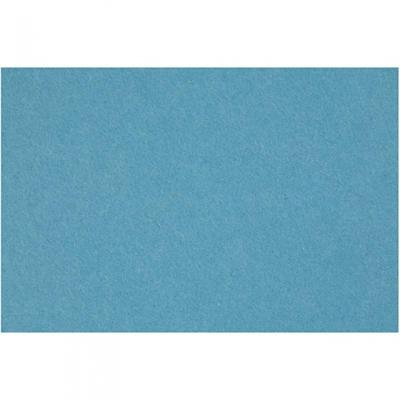 Creativ Company Hobbyvilt, vel 42x60 cm, dikte 3 mm, turquoise, 1 vel
