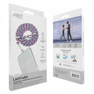 Draagkoord mobiele telefoon Myway Blauw Rood