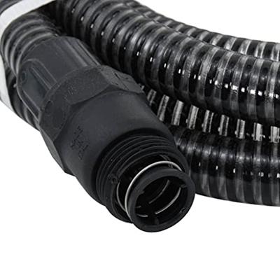 VidaXL Zuigslang met pvc koppelingen 1,1'' 4 m pvc zwart VidaXL Zuigslang met pvc koppelingen 1,1'' 4 m pvc zwart