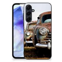 Samsung Galaxy A55 Silicone Back Case Vintage Auto - thumbnail
