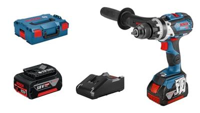 Bosch Blauw gsb 18v-110 c professional | accuschroef klopboormachine | 2x 18v 5.0ah li-ion in l-boxx - 06019g030d Bosch Blauw gsb 18v-110 c professional | accuschroef klopboormachine | 2x 18v 5.0ah li-ion in l-boxx - 06019g030d