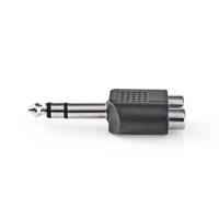 Nedis Stereo Adapter 6,35mm Jack Male To 2x RCA Female - thumbnail