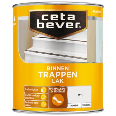 Cetabever Trappen Lak Binnen Dekkend Zijdeglans - Wit
