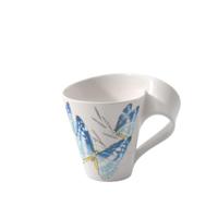 Villeroy & Boch New Wave Caffè Beker Vlinder blauw - thumbnail