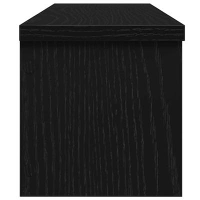 VidaXL Keukenrekken stapelbaar 2 st 60x15x16 cm zwart