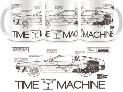 Back to the Future Mug Time Machine