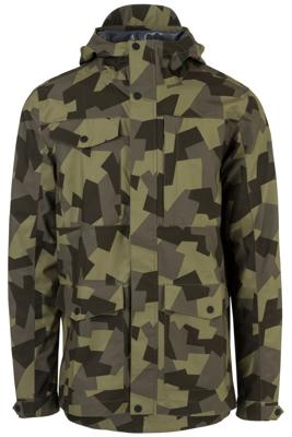 Pocket Regenjas Heren Army Green