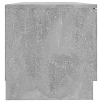 Tv-meubel 80x35x36,5 cm bewerkt hout betongrijs - thumbnail