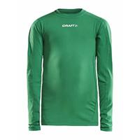 Craft 1906860 Pro Control Compression Tee LS JR - Team Green - 158/164 - thumbnail