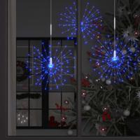 VidaXL Kerstverlichting vuurwerk 140 led's koudwit buiten 20 cm - thumbnail