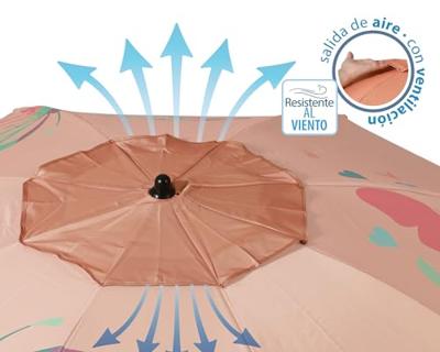 Parasol Roze 180 cm UPF 50+