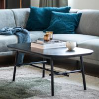 vtwonen Salontafel 'Elegance' Mangohout en Metaal, 100 x 60cm - thumbnail