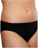 Hedona - kanten bikini slip dames - Kanten dames ondergoed - zwarte onderbroek - thumbnail