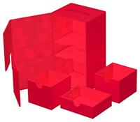 Ultimate Guard Twin Flip'n'Tray 200+ Xenoskin - Red - thumbnail