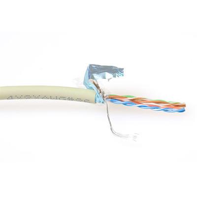 ACT CAT5E F/UTP LSZH soepel patch ivoor 100 m