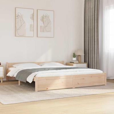 Bedframe massief hout 180x200 cm Bedframe massief hout 180x200 cm