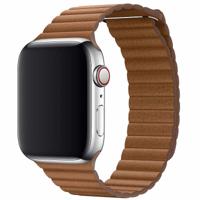 Apple origineel Leather Loop Apple Watch large 42mm / 44mm / 45mm Saddle Brown - MXAF2ZM/A - thumbnail