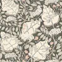 Dutch Wallcoverings Lina - Ulla -Britt Grey Green - Grijsgroen - thumbnail