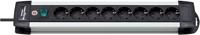 Brennenstuhl Premium Alu Line powerverdeler 8-voudig - thumbnail