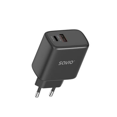 SAVIO LA-06/B USB Quick Charge Power Delivery 3.0 30W Interne lader