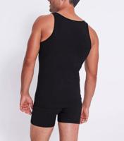 2-pack heren hemden - Tanktop GO Abc - Katoenen Mannen onderhemden - singlets - Hemden heren - thumbnail