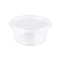 Plastic bak + deksel helder (250x 250cc) - thumbnail