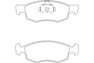 Remblokken set 2384201