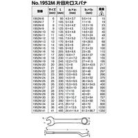 Bahco ringsteeksleutel 14 mm | 1952M-14 - thumbnail
