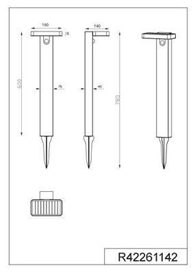 Trio Solar staande lampEsquel - R42261142