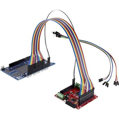 Renkforce JKMM403 Jumperkabel Arduino, Banana Pi, Raspberry Pi® [40x Draadbrug-stekker - 40x Draadbrug-stekker] 30.00 cm Bont