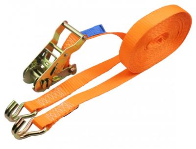 Carpoint ratelspanband met haken 25 mm 5 meter 350 kg oranje Carpoint ratelspanband met haken 25 mm 5 meter 350 kg oranje