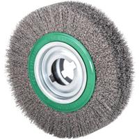 Lessmann Ronde borstel | d. 250 mm draaddikte 0,35 mm | RVS 60 mm | 3600 min-¹ | 1 stuk - 377089 377089 - thumbnail