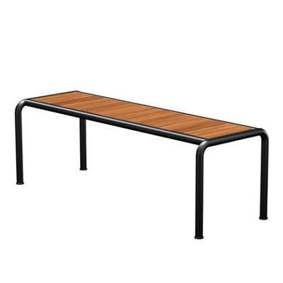 Houe Avanti tuinbank Medium Black Essenhout
