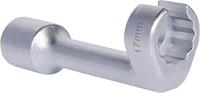 KS Tools 913.1214 1/2 open ring-steeksleutel, 17 mm - thumbnail