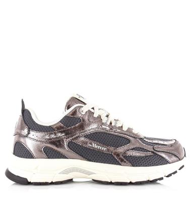 Mercer The Re-Run Cracked antracite Mesh Dames
