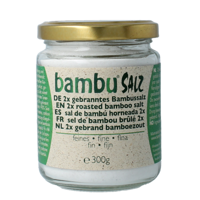 Amanprana Bambu zout fijn 300 Gram