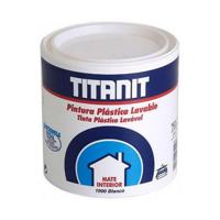 Verf Titanlux Titanit 029190034 Plafond Muur Wasbaar Wit 750 ml Mat - thumbnail