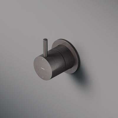 Omstelkraan Hotbath Cobber Inbouw afbouwdeel 2-weg Verouderd IJzer