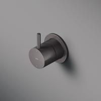 Omstelkraan Hotbath Cobber Inbouw afbouwdeel 2-weg Verouderd IJzer - thumbnail