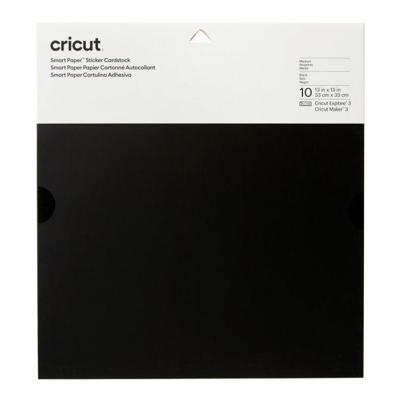 Cricut Smart Paper™ Gekleurd karton Snijbreedte 30.5 cm Zwart